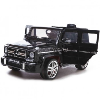 Детский электромобиль Mercedes Benz G63 LUXURY 2.4G - Black - HL168-LUX-B Радиоуправляемый детский электромобиль Merсedes Benz G-63 AMG 12V в комплектации LUXURY