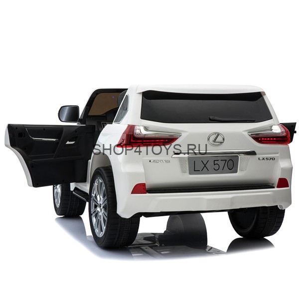 Детский электромобиль Lexus LX570 4WD MP3 - DK-LX570-WHITE