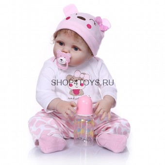 Реборн полностью силиконовая Маришка