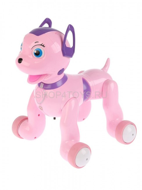 Радиоуправляемая Собачка долматинец, розовый - ZYB-B2997-5