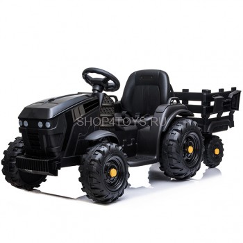 Детский электромобиль Bettyma трактор с прицепом 2WD 12V - BDM0925-BLACK Детский электромобиль Bettyma трактор с прицепом 2WD 12V - BDM0925-BLACK