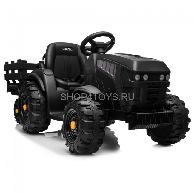 Детский электромобиль Bettyma трактор с прицепом 2WD 12V - BDM0925-BLACK Детский электромобиль Bettyma трактор с прицепом 2WD 12V - BDM0925-BLACK