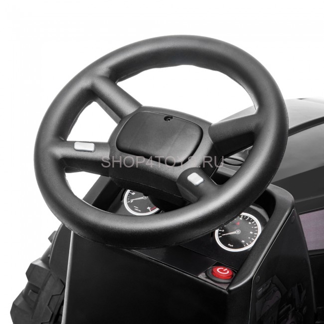 Детский электромобиль Bettyma трактор с прицепом 2WD 12V - BDM0925-BLACK Детский электромобиль Bettyma трактор с прицепом 2WD 12V - BDM0925-BLACK