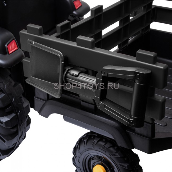 Детский электромобиль Bettyma трактор с прицепом 2WD 12V - BDM0925-BLACK Детский электромобиль Bettyma трактор с прицепом 2WD 12V - BDM0925-BLACK