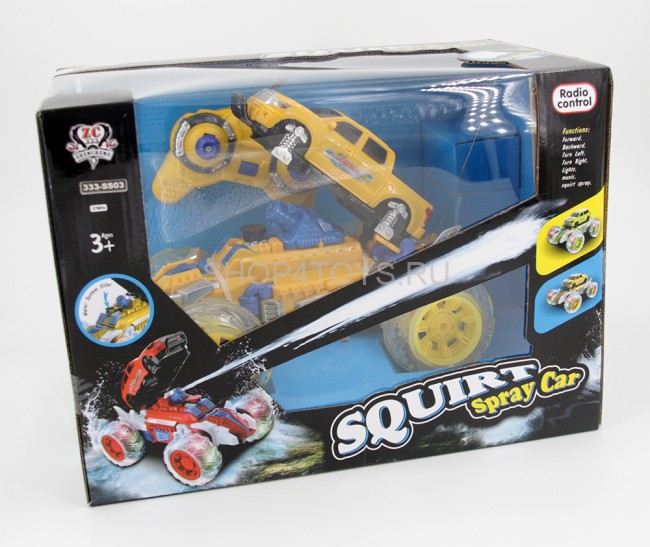 Радиоуправляемый желтый джип с водяной пушкой - 333-SS03 Радиоуправляемый желтый джип с водяной пушкой - 333-SS03