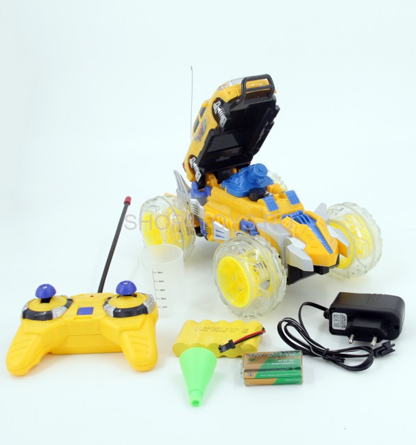 Радиоуправляемый желтый джип с водяной пушкой - 333-SS03 Радиоуправляемый желтый джип с водяной пушкой - 333-SS03