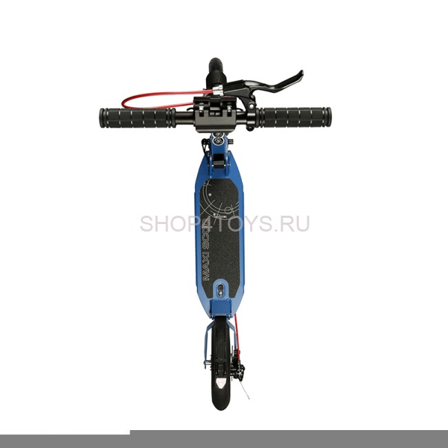 Самокат Двухколесный Складной, с Дисковым Ручным Тормозом, Синий - MSC-G200S-B