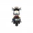 Детский электромотоцикл Kawasaki Ninja (12V, EVA, спидометр, ручка газа) - DLS07-WHITE