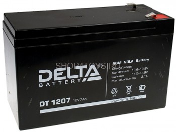 Аккумулятор для электромобиля 12V 7Ah AGM VRLA - DT1207 Аккумулятор для электромобилей 12V7Ah AGM VRLA - DT1207