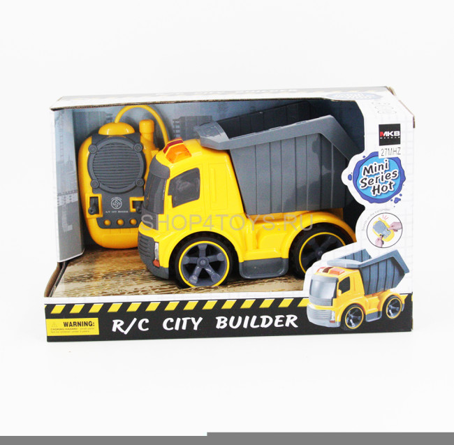 Радиоуправляемая машина Самосвал для малышей 1:18 - 7777-01 Радиоуправляемая машина Самосвал для малышей 1:18 - 7777-01