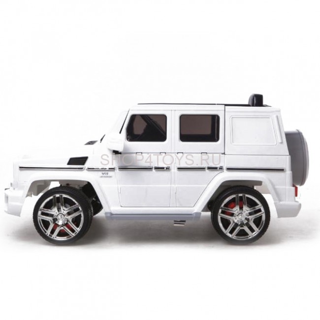 Детский электромобиль Mercedes Benz G63 LUXURY 2.4G - White - HL168-LUX-W