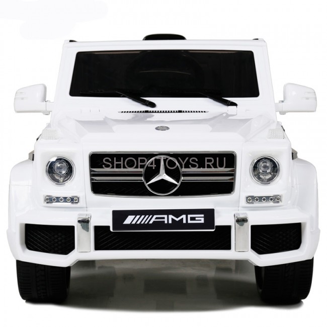 Детский электромобиль Mercedes Benz G63 LUXURY 2.4G - White - HL168-LUX-W