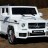 Детский электромобиль Mercedes Benz G63 LUXURY 2.4G - White - HL168-LUX-W