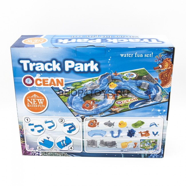 Детский водяной трек Ocean Park, 74 детали - 69904