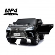Детский электромобиль Lexus LX570 4WD MP4 - DK-LX570-BLACK-PAINT-MP4 Детский электромобиль Lexus LX570 4WD MP4 - DK-LX570-BLACK-PAINT-MP4