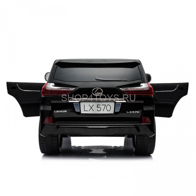 Детский электромобиль Lexus LX570 4WD MP4 - DK-LX570-BLACK-PAINT-MP4 Детский электромобиль Lexus LX570 4WD MP4 - DK-LX570-BLACK-PAINT-MP4