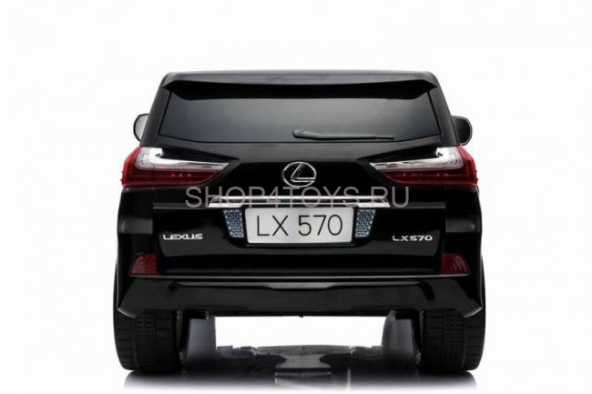 Детский электромобиль Lexus LX570 4WD MP4 - DK-LX570-BLACK-PAINT-MP4 Детский электромобиль Lexus LX570 4WD MP4 - DK-LX570-BLACK-PAINT-MP4