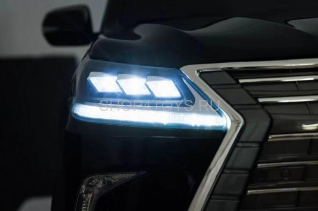 Детский электромобиль Lexus LX570 4WD MP4 - DK-LX570-BLACK-PAINT-MP4 Детский электромобиль Lexus LX570 4WD MP4 - DK-LX570-BLACK-PAINT-MP4