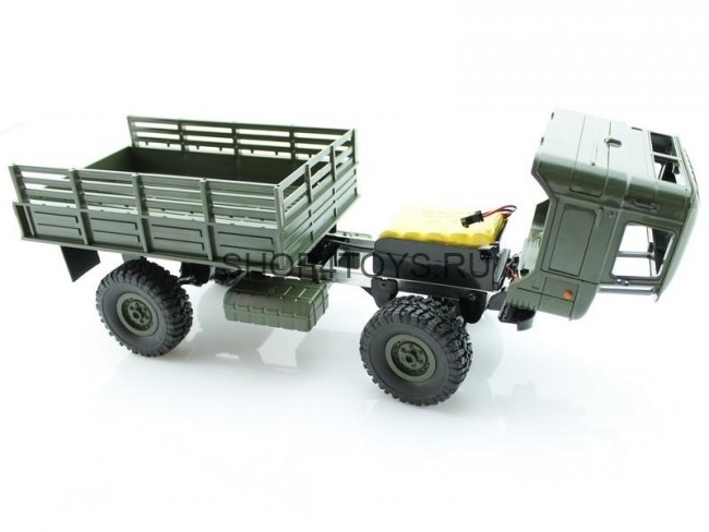 Радиоуправляемая грузовая машина WPL Газ 66 Зеленый 1:16 - WPLB-24 Радиоуправляемая грузовая машина WPL Газ 66 Зеленый 1:16 - WPLB-24