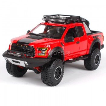 Металлическая модель Maisto Ford F-150 Partor Pickup Red 2017 1:24 - 32520 Металлическая модель Maisto Ford F-150 Partor Pickup Red 2017 1:24 - 32520