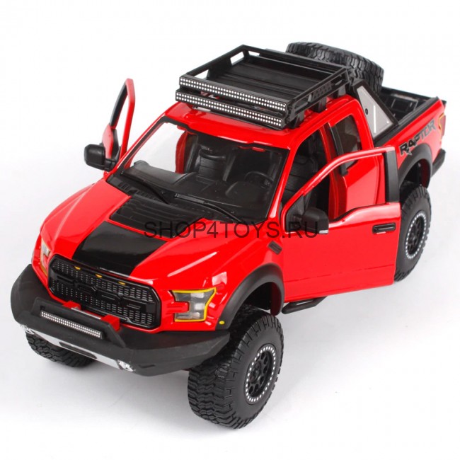 Металлическая модель Maisto Ford F-150 Partor Pickup Red 2017 1:24 - 32520