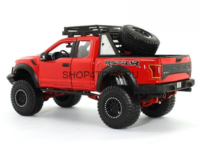 Металлическая модель Maisto Ford F-150 Partor Pickup Red 2017 1:24 - 32520