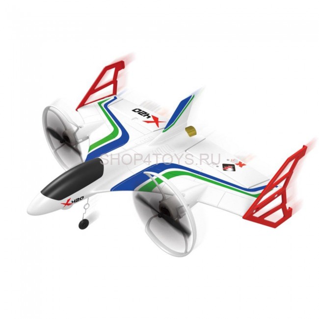 Радиоуправляемый самолет WL Toys X420 VTOL RTF 2.4G - X420
