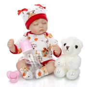 Реборн спящая девочка Машенька Реборн спящая девочка Машенька