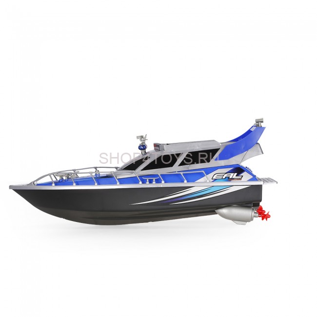 Радиоуправляемый полицейский катер 1:20 2.4G - HT-2875B-BLUE Радиоуправляемый полицейский катер 1:20 2.4G - HT-2875B-BLUE