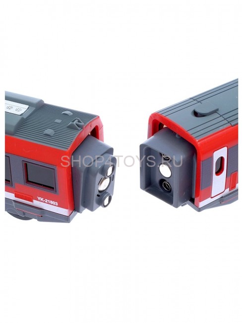 Железная дорога с пультом управления (поезд Красная стрела, длина 434 см, свет, звук) - LQ-2812Y Железная дорога с пультом управления (поезд Красная стрела, длина 434 см, свет, звук) - LQ-2812Y