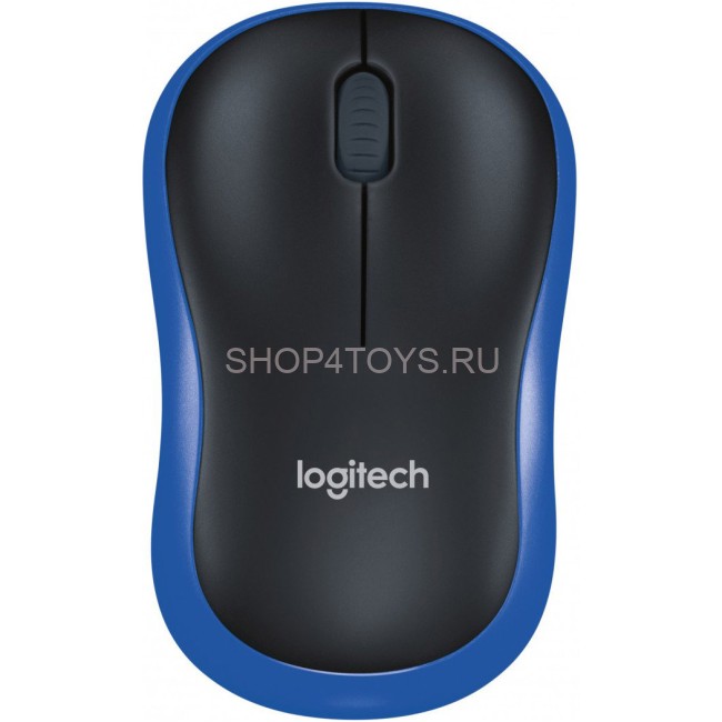 Беспроводная мышь Logitech M185 Blue - 910-002632 Беспроводная мышь Logitech M185 Blue - 910-002632