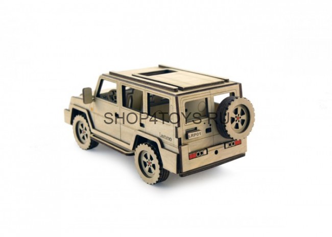 Конструктор 3D деревянный подвижный Lemmo Внедорожник Парламент - АВ-1 Конструктор 3D деревянный подвижный Lemmo Внедорожник Парламент - АВ-1