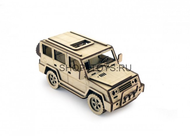Конструктор 3D деревянный подвижный Lemmo Внедорожник Парламент - АВ-1 Конструктор 3D деревянный подвижный Lemmo Внедорожник Парламент - АВ-1