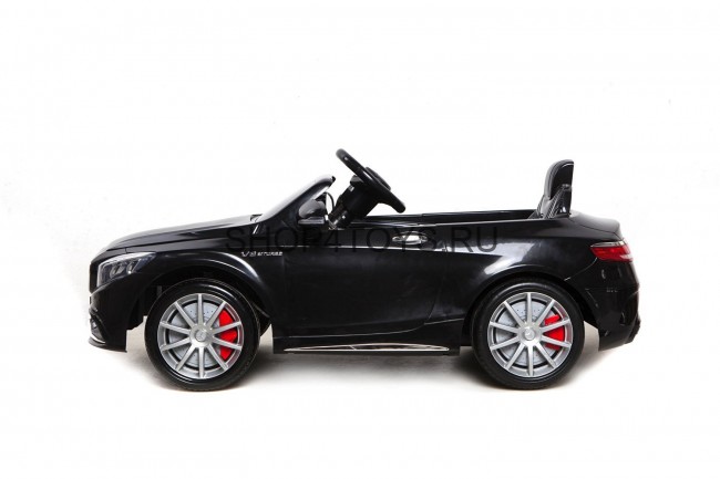 Детский электромобиль Mercedes Benz S63 LUXURY 2.4G - Black - HL169-LUX-B