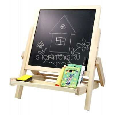 Доска для рисования двухсторонняя (мольберт) - 2043 Доска для рисования двухсторонняя (мольберт) - 2043