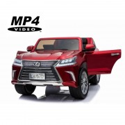 Детский электромобиль Lexus LX570 4WD MP4 - DK-LX570-RED-PAINT-MP4 Детский электромобиль Lexus LX570 4WD MP4 - DK-LX570-RED-PAINT-MP4