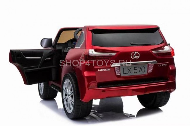 Детский электромобиль Lexus LX570 4WD MP4 - DK-LX570-RED-PAINT-MP4