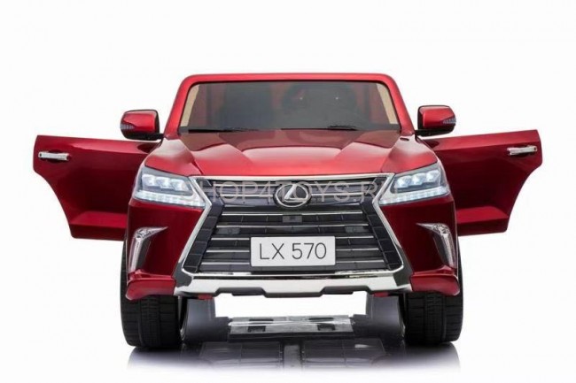 Детский электромобиль Lexus LX570 4WD MP4 - DK-LX570-RED-PAINT-MP4