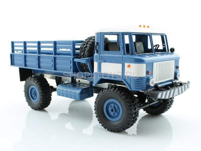 Радиоуправляемая грузовая машина WPL Газ 66 Синий 1:16 - WPLB-24 Радиоуправляемая грузовая машина WPL Газ 66 Синий 1:16 - WPLB-24
