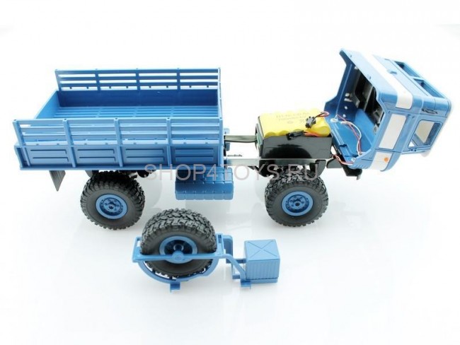 Радиоуправляемая грузовая машина WPL Газ 66 Синий 1:16 - WPLB-24 Радиоуправляемая грузовая машина WPL Газ 66 Синий 1:16 - WPLB-24