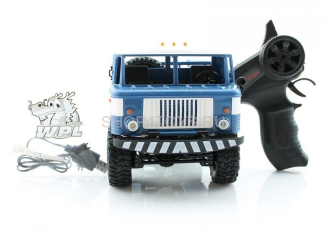 Радиоуправляемая грузовая машина WPL Газ 66 Синий 1:16 - WPLB-24 Радиоуправляемая грузовая машина WPL Газ 66 Синий 1:16 - WPLB-24