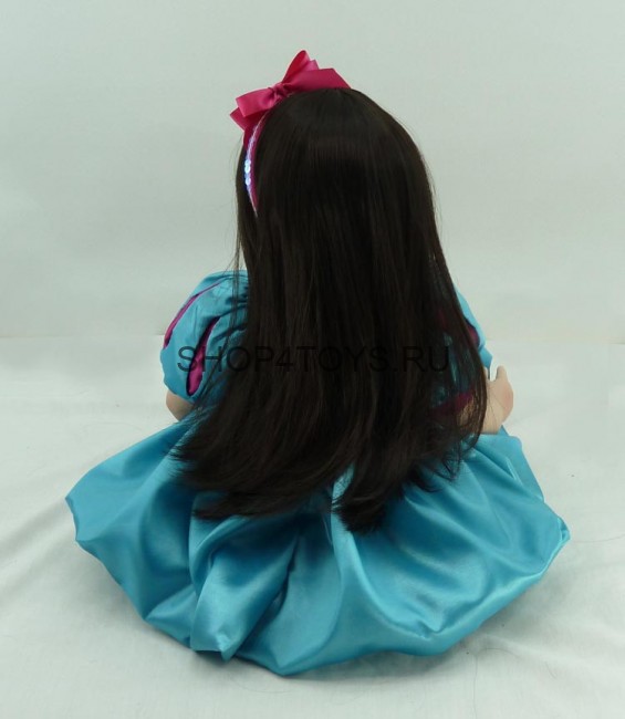 Реборн  с длинными волосами Карина