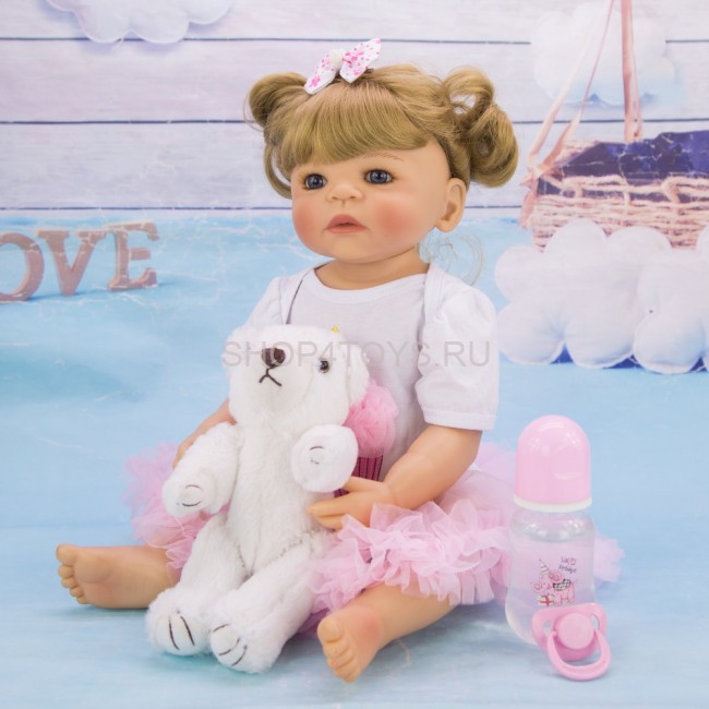 Реборн силиконовая Дарья