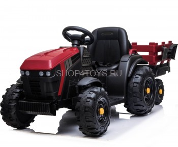 Детский электромобиль Bettyma трактор с прицепом 2WD 12V - BDM0925-RED Детский электромобиль Bettyma трактор с прицепом 2WD 12V - BDM0925-RED