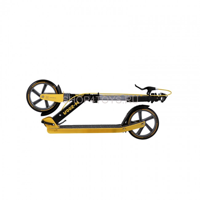 Самокат Двухколесный Складной, с Ручным Тормозом, Желтый - MSC-N200A-Y Самокат Двухколесный Складной, с Ручным Тормозом, Желтый - MSC-N200A-Y