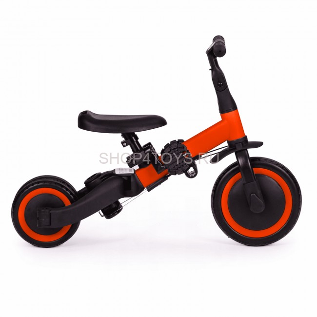 Детский беговел-велосипед 4в1 с родительской ручкой, красный - TR007-RED Детский беговел-велосипед 4в1 с родительской ручкой, красный - TR007-RED