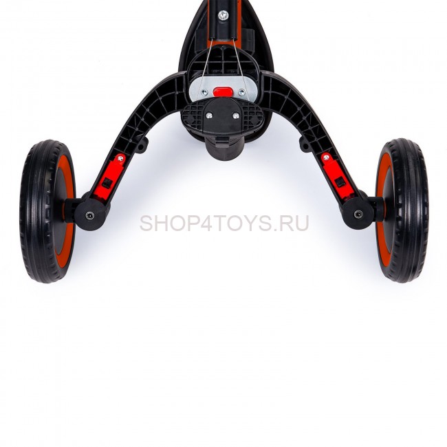 Детский беговел-велосипед 4в1 с родительской ручкой, красный - TR007-RED Детский беговел-велосипед 4в1 с родительской ручкой, красный - TR007-RED