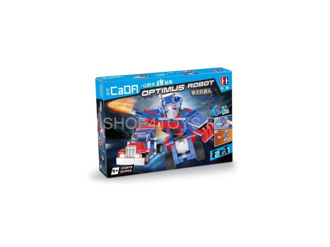Конструктор CaDA Робот трасформер OPTIMUS, 251 деталь - C52019W Конструктор CaDA Робот трасформер OPTIMUS, 251 деталь - C52019W