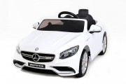 Детский электромобиль Mercedes Benz S63 LUXURY 2.4G - White - HL169-LUX-W Детский электромобиль Mercedes Benz S63 LUXURY 2.4G - White - HL169-LUX-W