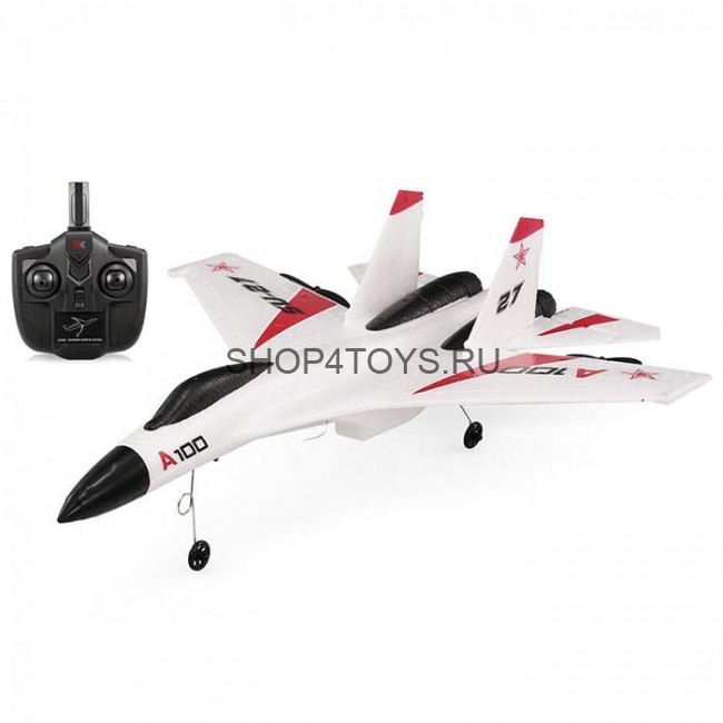 Радиоуправляемый самолет XK Innovation A100-SU27 RTF 2.4G - A100-SU27 Радиоуправляемый самолет XK Innovation A100-SU27 RTF 2.4G - A100-SU27
